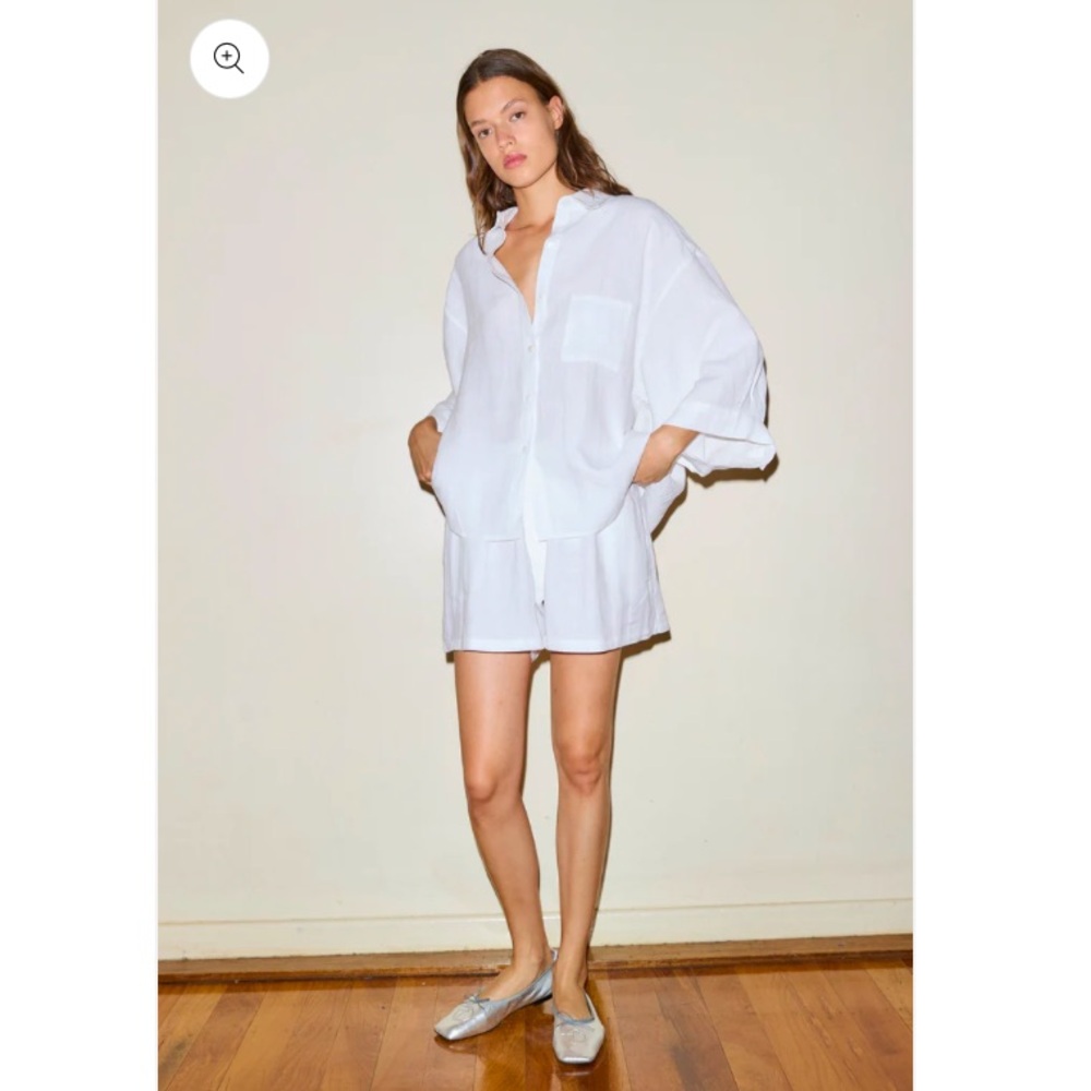 Linen 03 set by Deiji Studios in white
